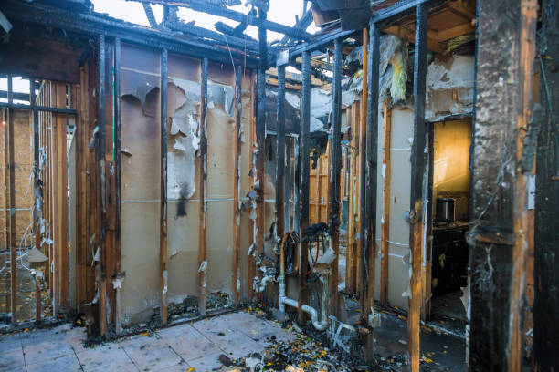 Professional Fire Damage Removal technician working in Watertown, MN